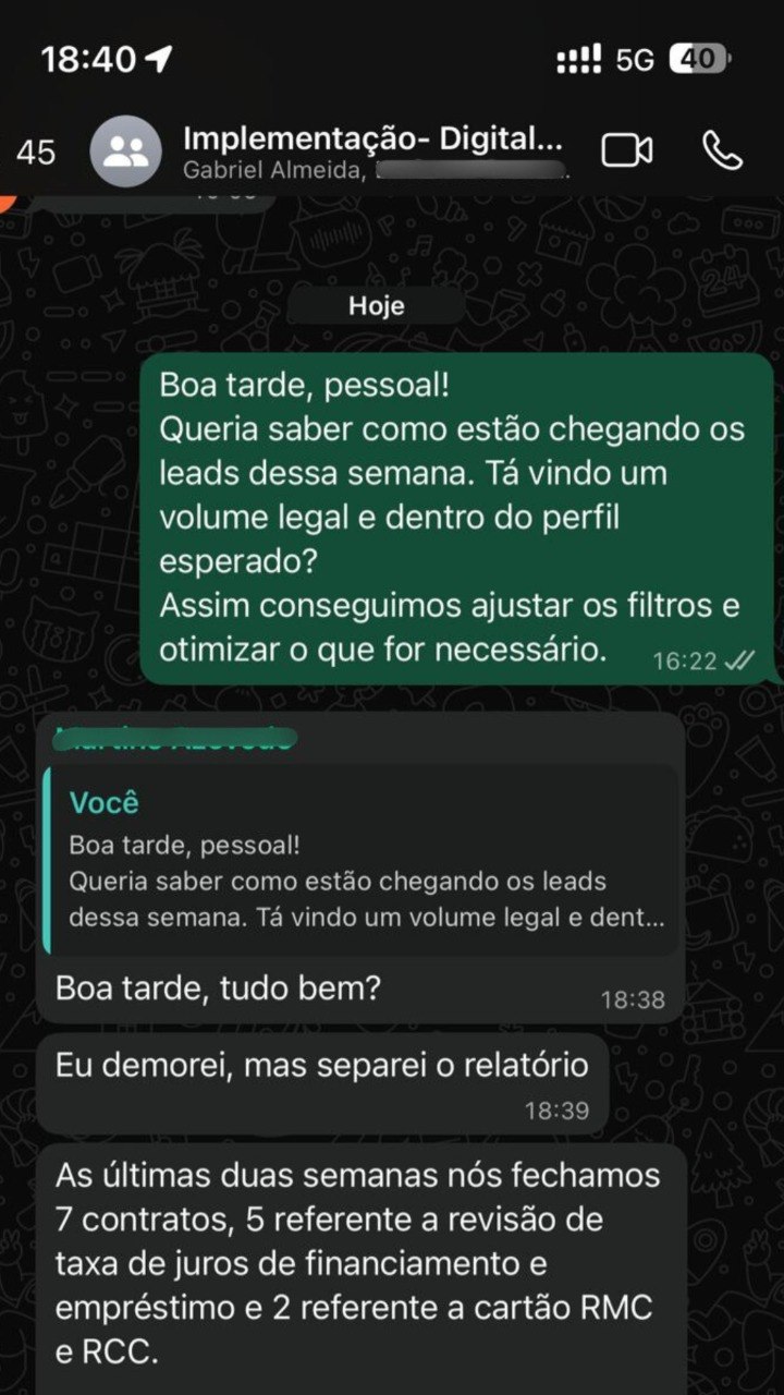 Depoimento cliente 11