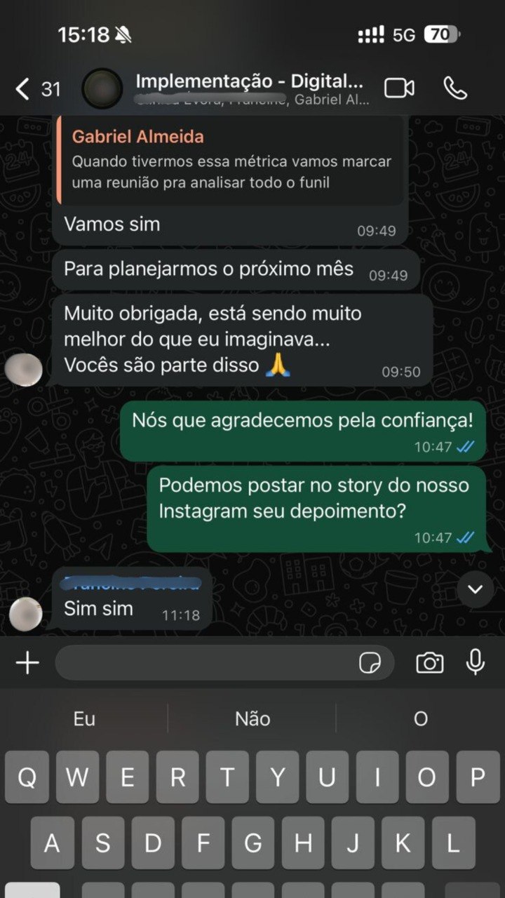 Depoimento cliente 7