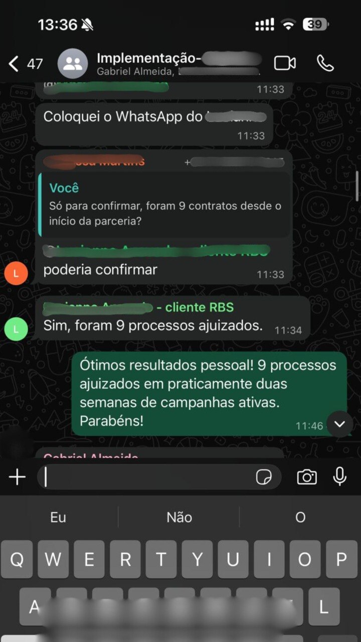 Depoimento cliente 8