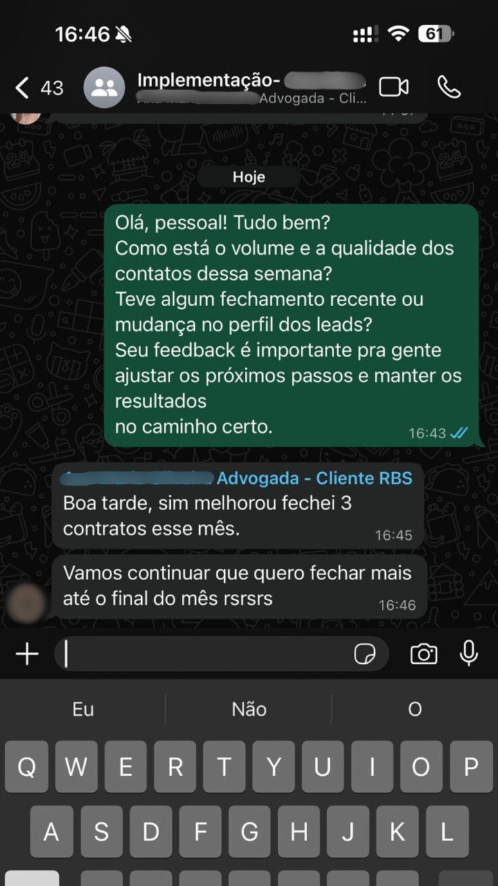 Depoimento cliente 9